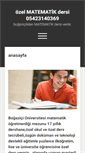 Mobile Screenshot of ozelmatematik.net